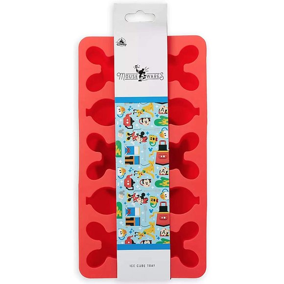 Disney Parks Exclusive - Mickey Icon Silicone Ice Cube Mold Tray - Picture 2 of 2